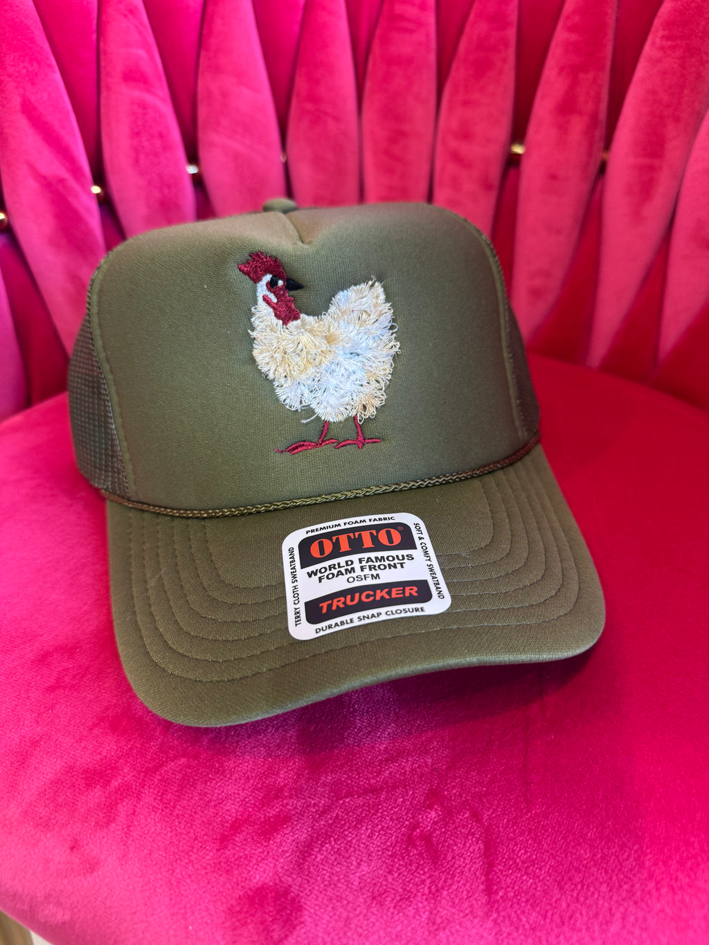 Rooster Trucker hat