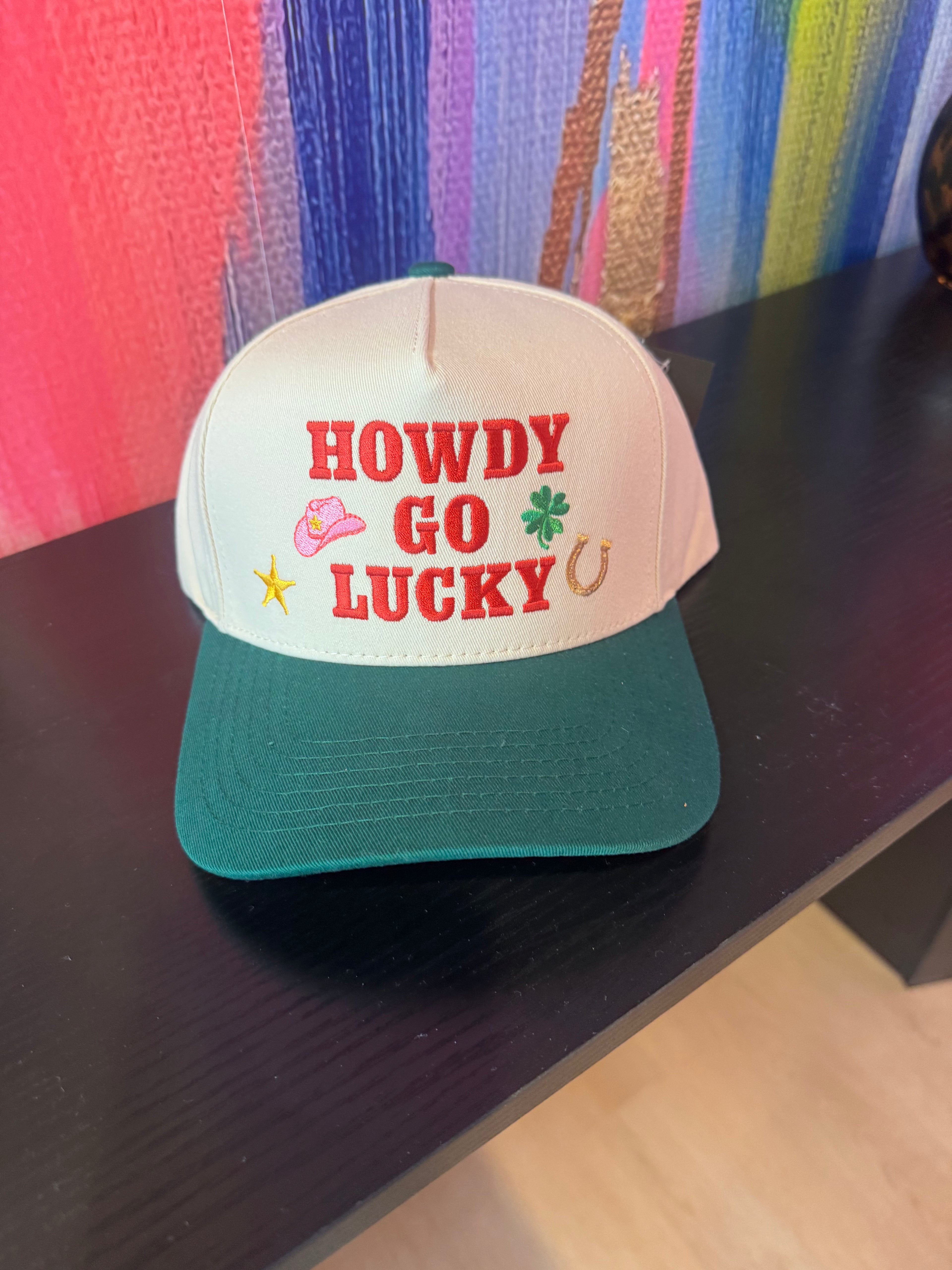 Happy Go Lucky Trucker Hat