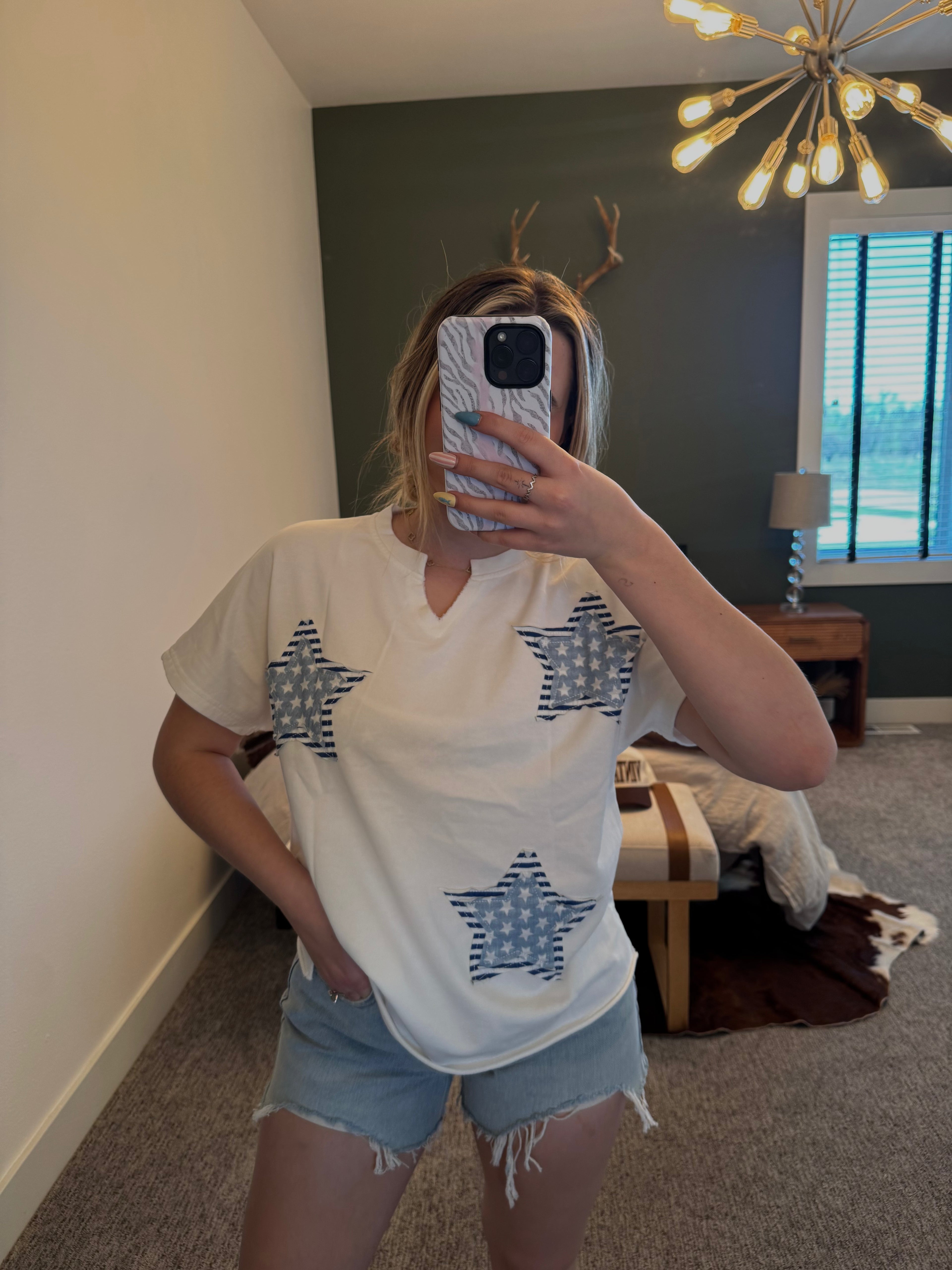 Patchwork Star T-shirt