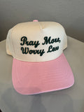 Pray More, Worry Less Trucker Hat