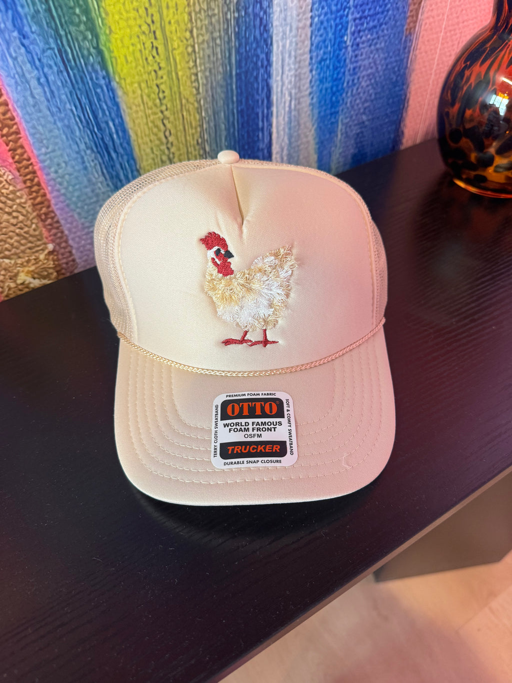 Rooster Trucker hat
